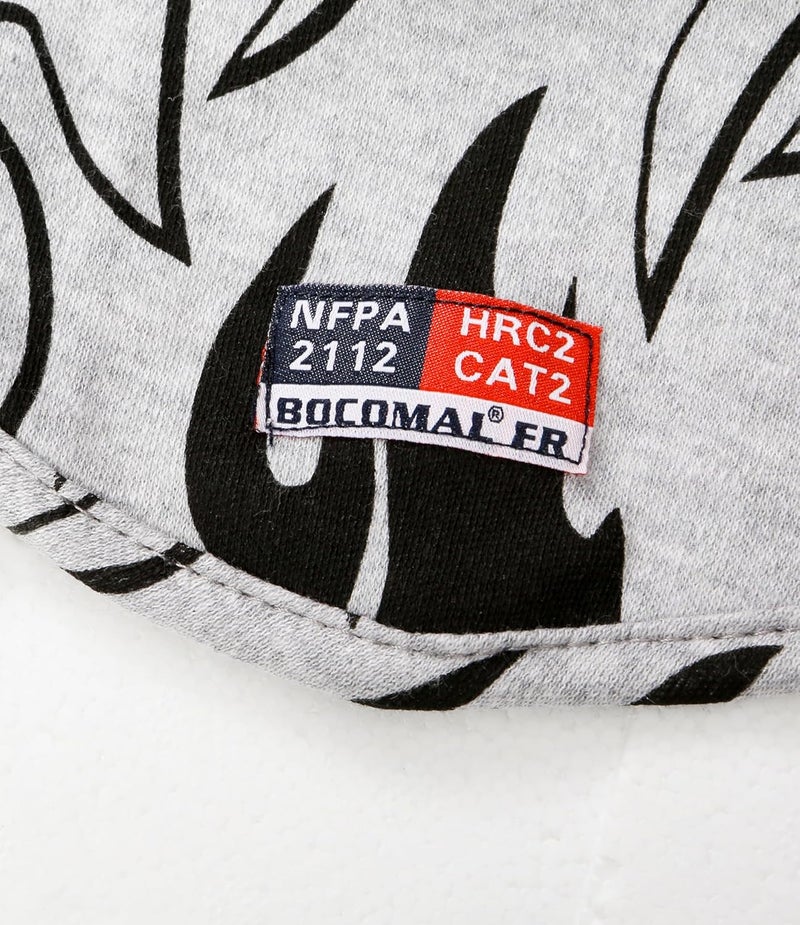 BOCOMAL FR Balaclava Face Mask 7oz Flame Resistant Covering Welding Hood Arc Rated NFPA2112 CAT2 One Size - Image 5